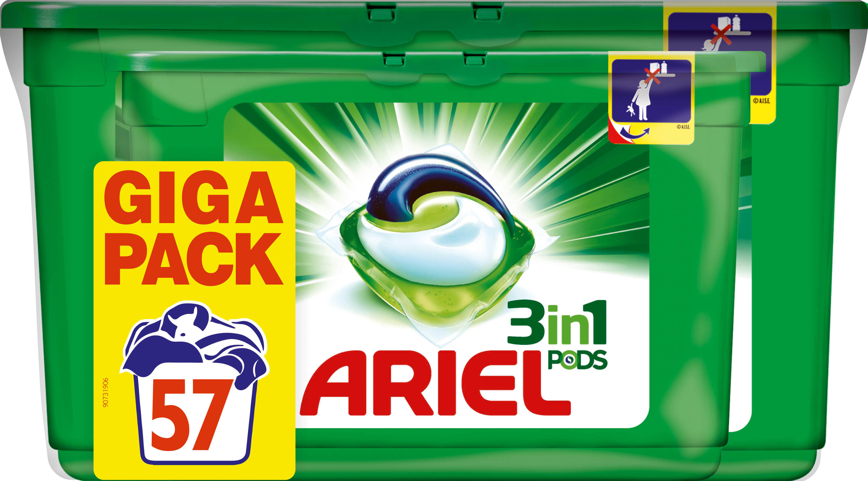 Ariel pods shop 3 in 1