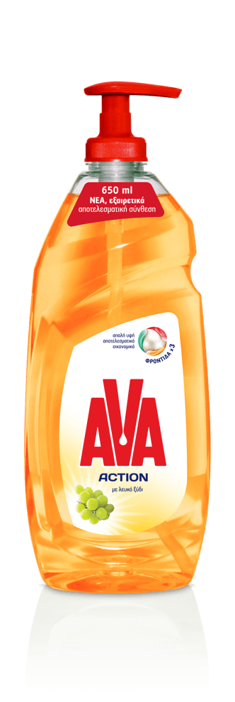 Υγρό Πιάτων Λευκό Ξύδι Ava (650 ml)