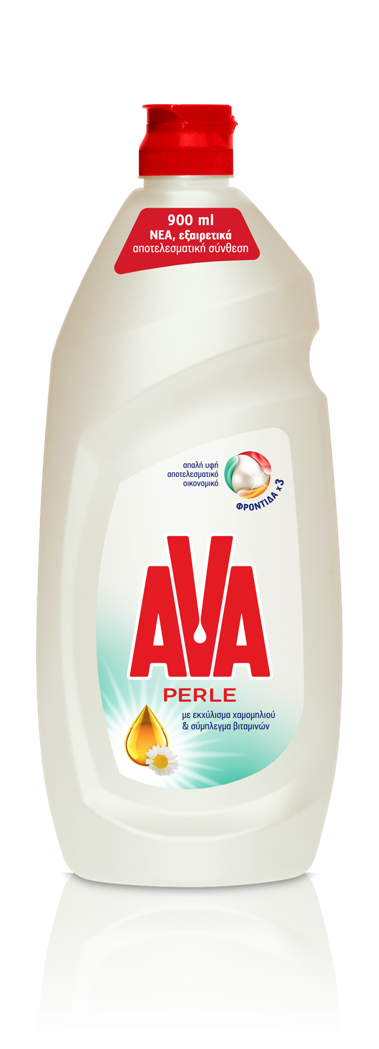 Υγρό Πιάτων Χαμομήλι & Σύμπλεγμα Βιταμινών Ava Perle (900 ml)