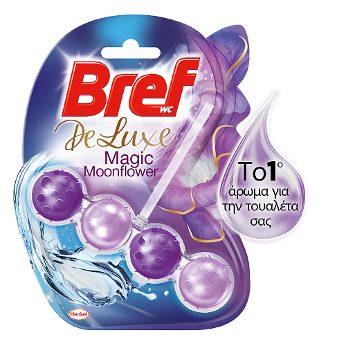 Μπλοκ Τουαλέτας De Luxe Purple Moonflower Bref Wc Block (50g)