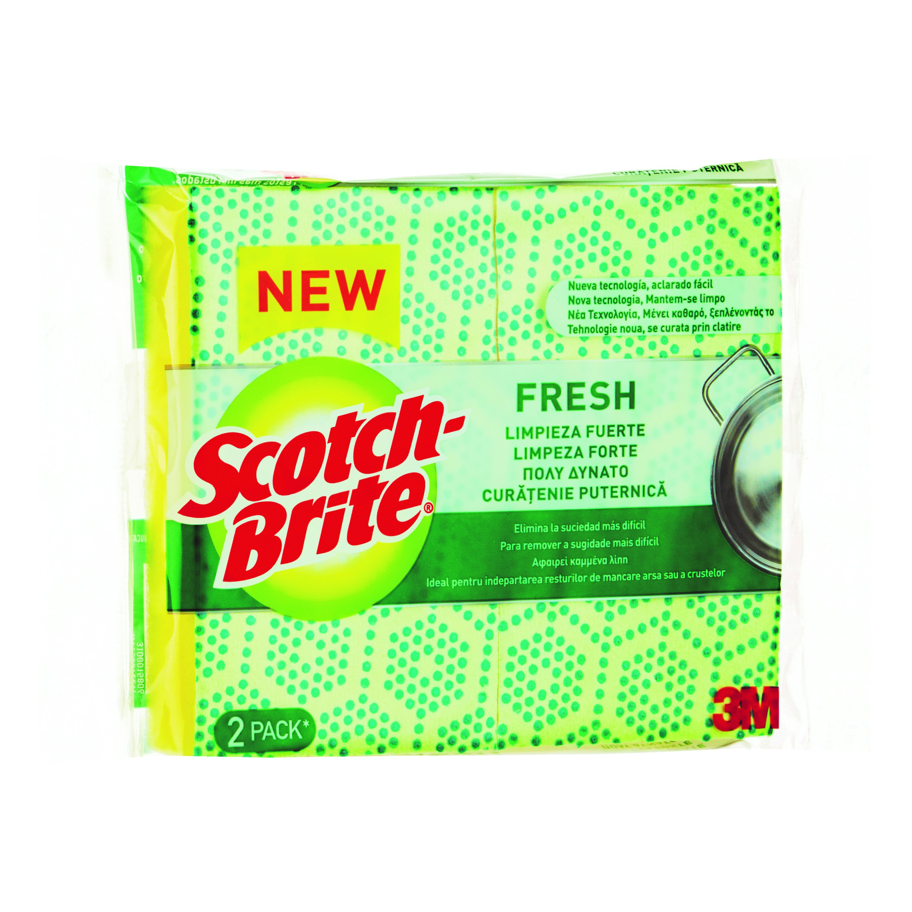 Σφουγγάρι Fresh Πολύ Δυνατό Scotch-Brite (2τεμ)