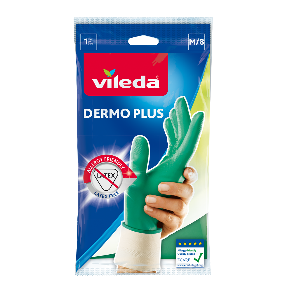 Fhp Γάντια Dermo Plus Medium Vileda (1 τεμ)