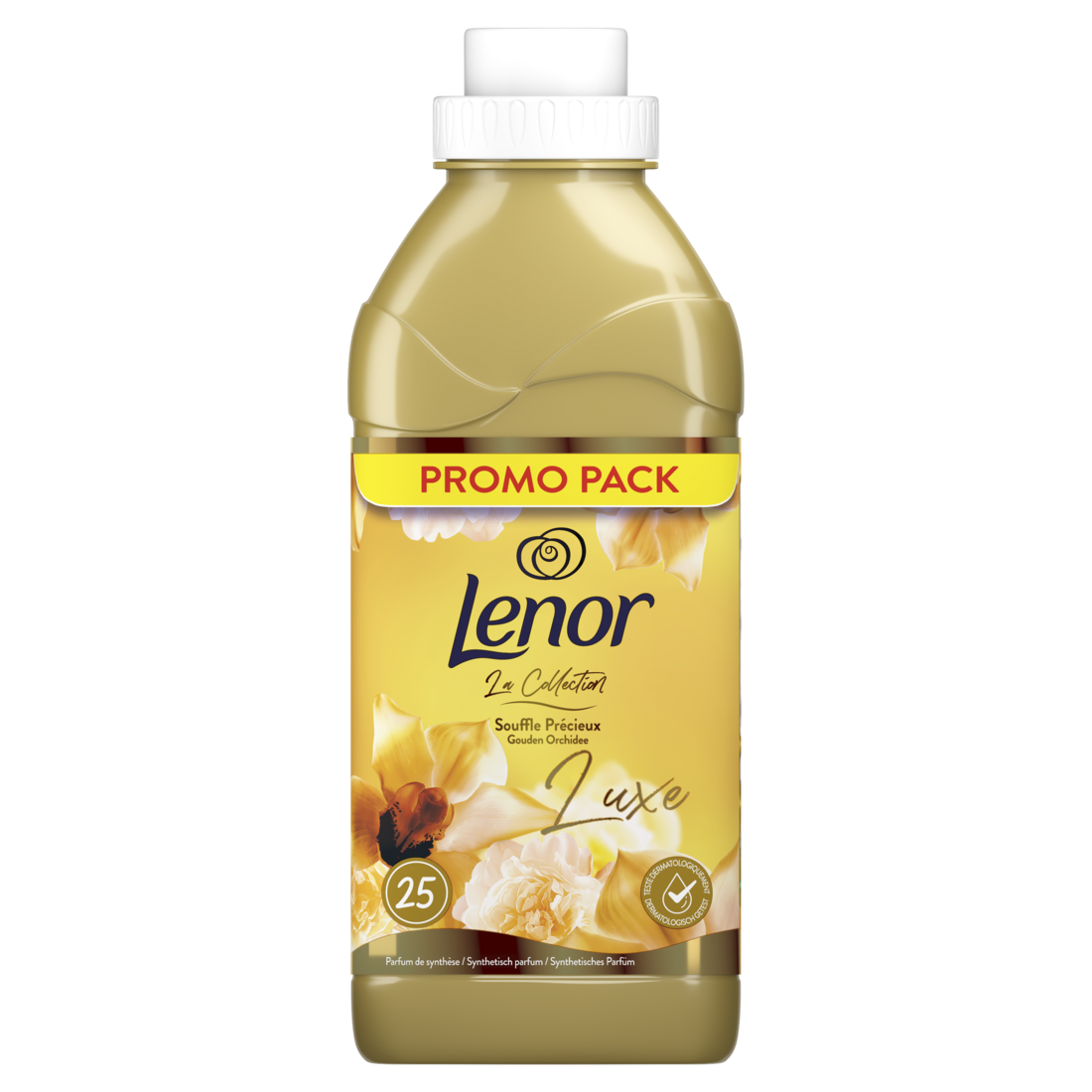 Μαλακτικό Ρούχων Luxe Gold Orchid Lenor ( 25 Μεζ) 1+1Δώρο