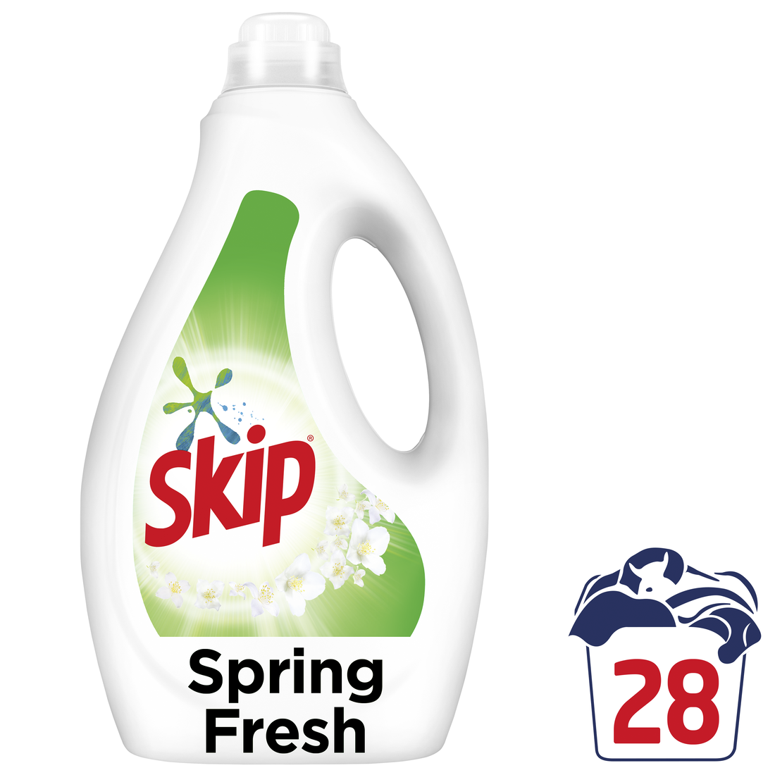 Ελαϊς-Unilever Hellas Α.Ε. Υγρό Απορρυπαντικό Ρούχων Spring Fresh Skip (28 μεζ)