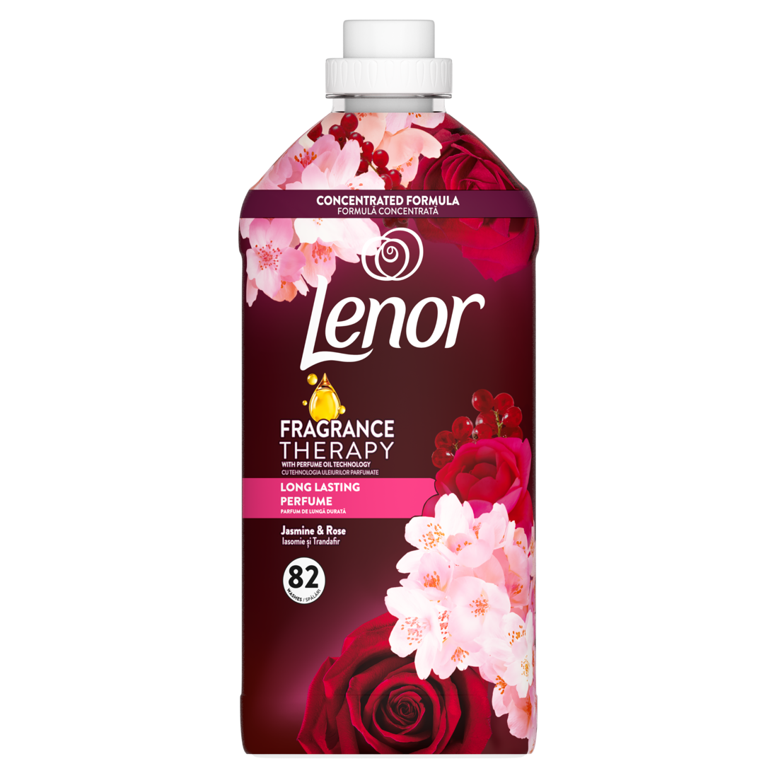P&G Μαλακτικό Ρούχων Passion Jasmine & Rose Lenor (82 Μεζ)