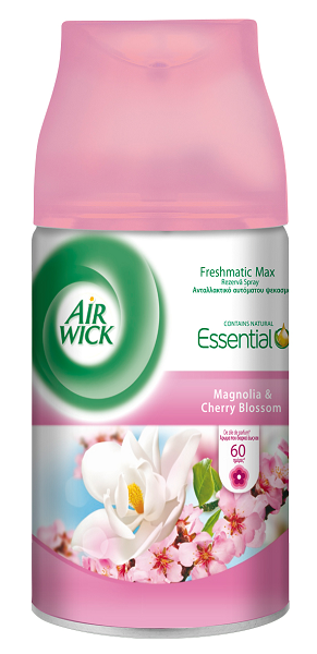 Αρωματικό Χώρου Freshmatic Magnolia Cherry Blossom Ανταλλακτικό Airwick (250 ml)