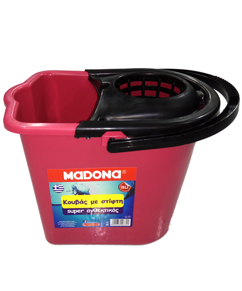 ΚΟΥΒ’ς ΟΒ’Λ ΜΕ ΣΤΊΦΤΗ ΡΟΖ MADONA (15 LT)+ ΔΏΡΟ ΣΦΟΥΓΓΑΡΊΣΤΡΑ ΓΊΓΑς MAGIC CLEAN