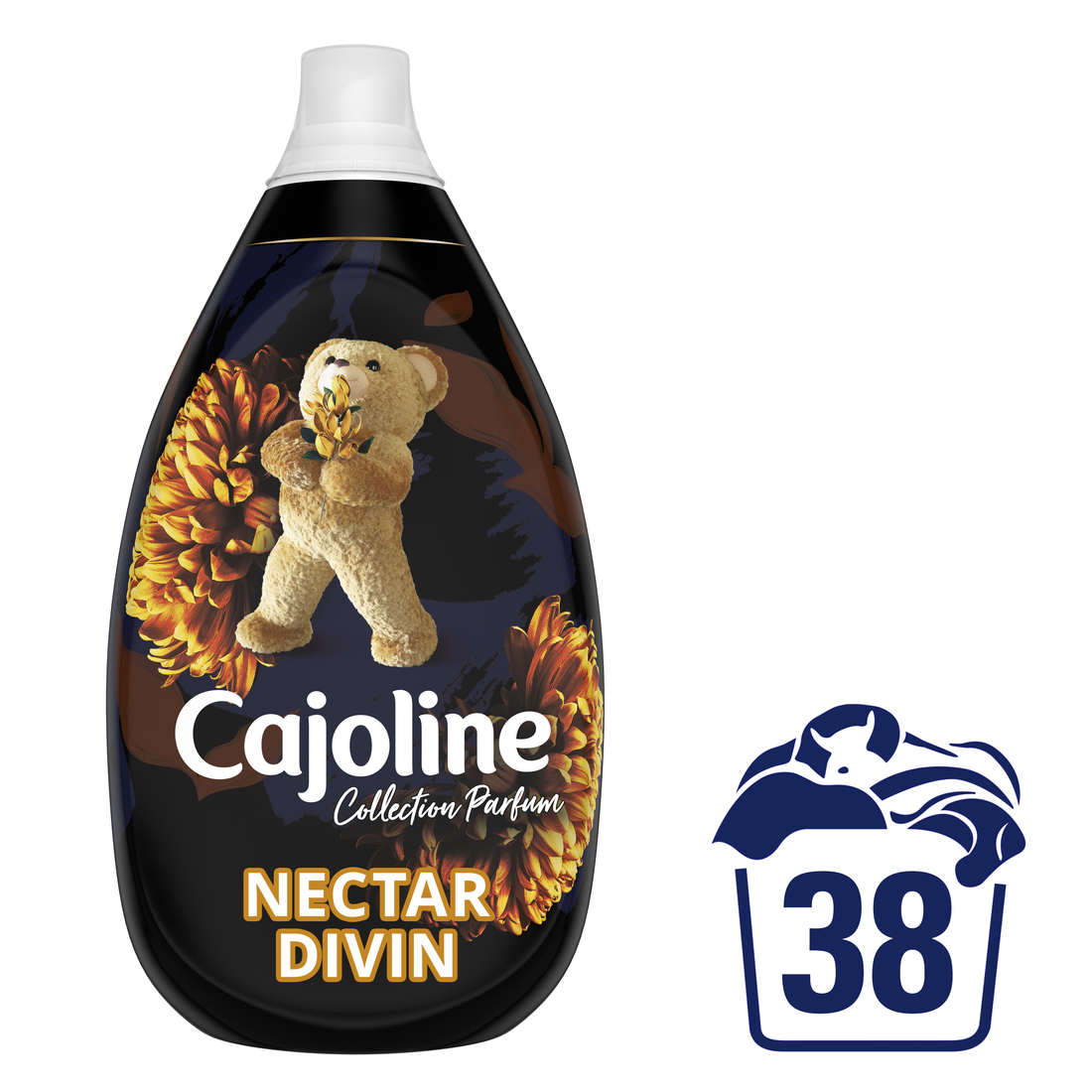 Συμπυκνωμένο Μαλακτικό Ρούχων Parfum Collection Nectar Divine Cajoline (2x950ml) 1+1 Δώρο