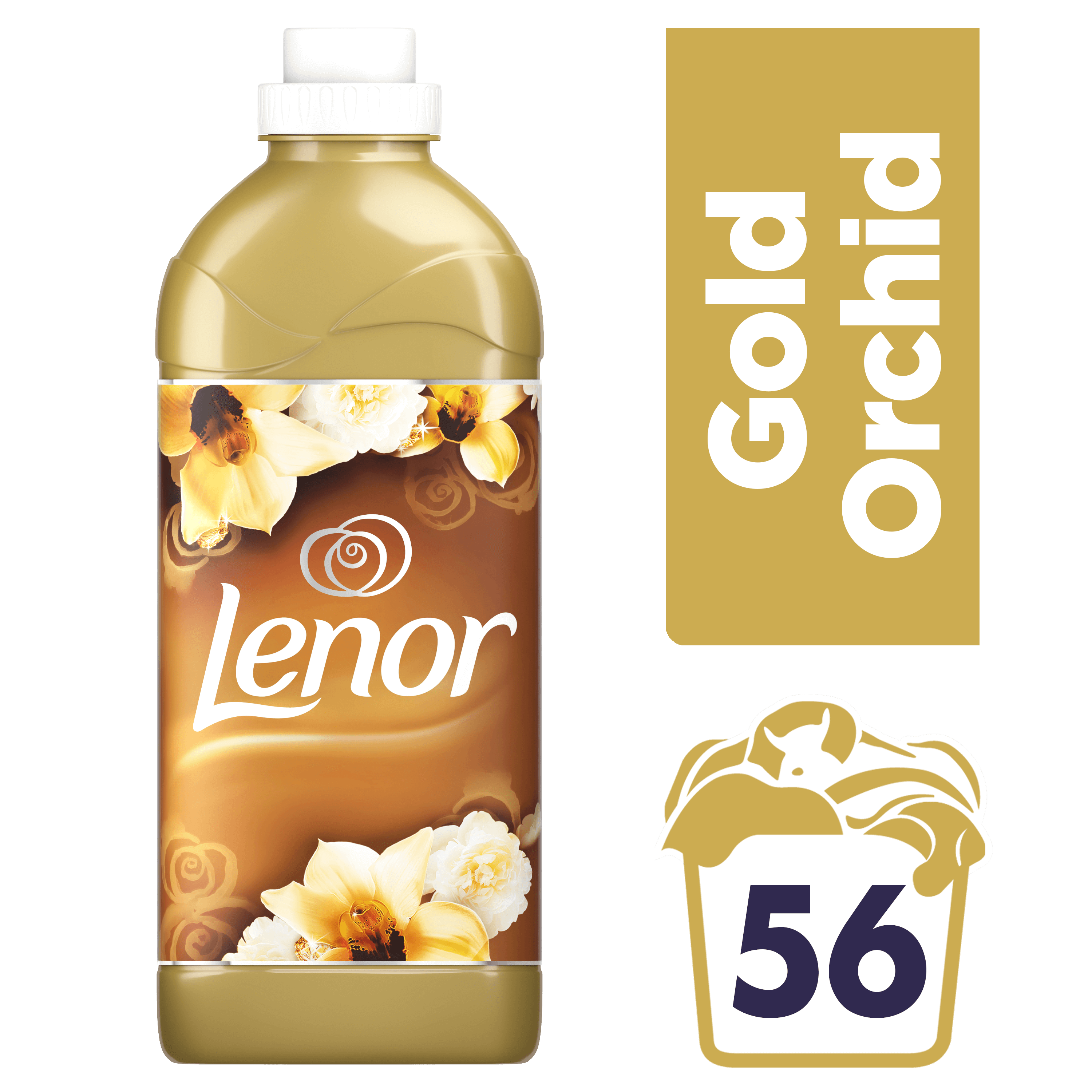 Μαλακτικό Ρούχων Gold Orchid Lenor (56 μεζ)