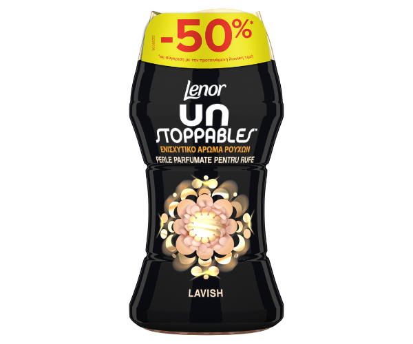 Ενισχυτικό Άρωμα Ρούχων Lavish Unstoppables Lenor (140 g) -50%