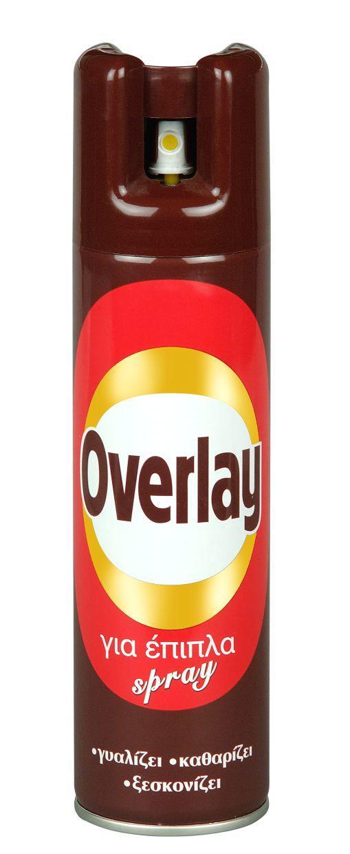 Υγρό Καθαριστικό Spray Επίπλων Overlay (250 ml)