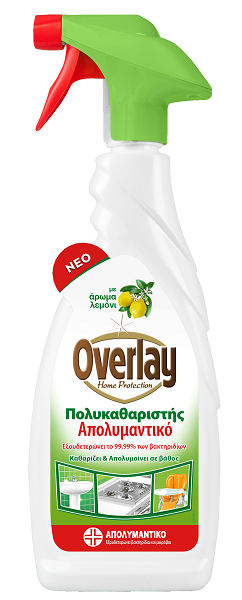 Πολυκαθαριστής Απολυμαντικό Overlay (650ml)