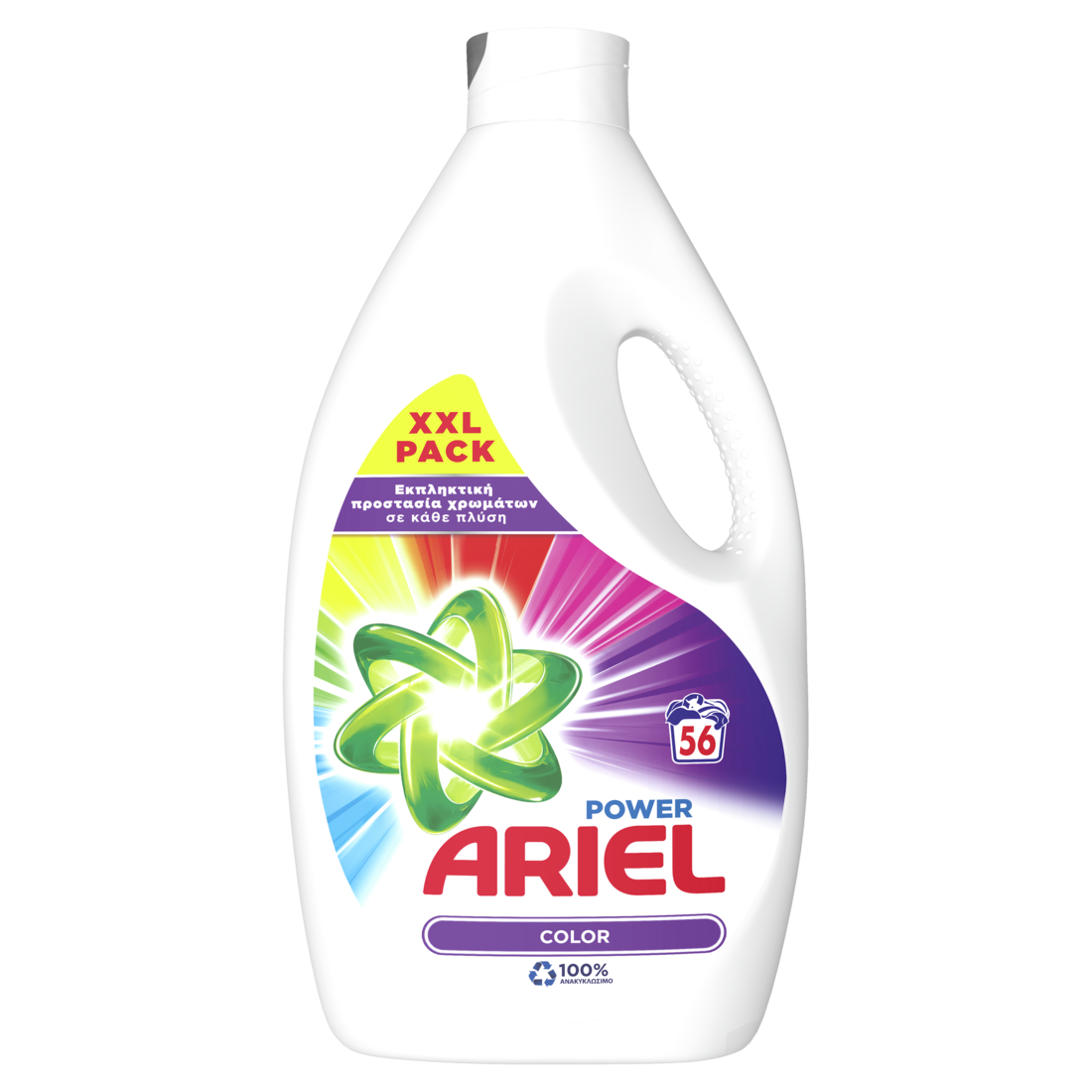 Υγρό Απορρυπαντικό Πλυντηρίου Color Ariel (3.08lt / 56μεζ)