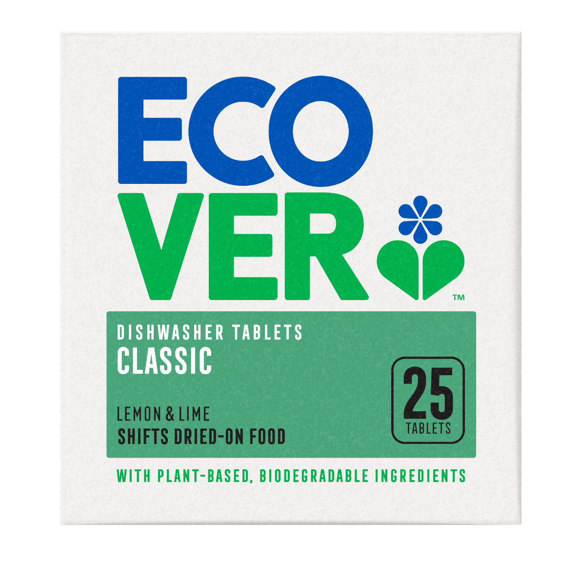 Ταμπλέτες Πλυντηρίου Πιάτων Classic Ecover (0.5 Kg)