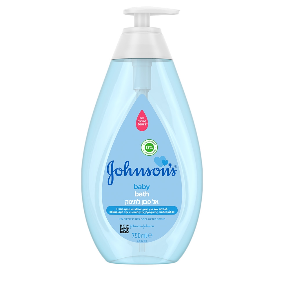 Johnson&Johnson Aφρόλουτρο Baby Βath Johnson's (750ml)