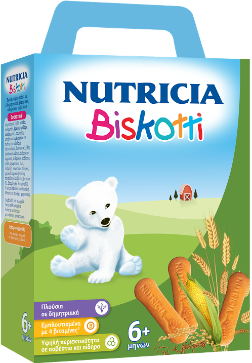 Μπισκότα Biskotti Nutricia (180 g)