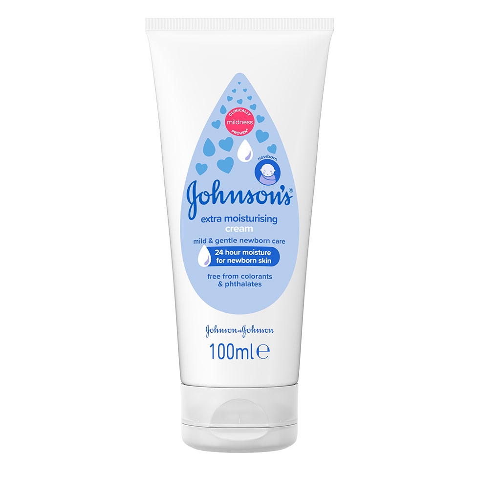 johnson's extra moisturizing baby cream