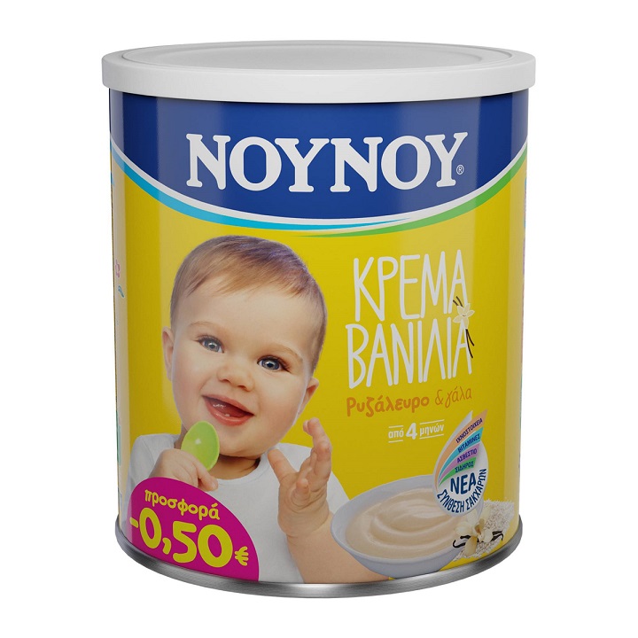 Κρέμα Βανίλια ΝΟΥΝΟΥ (350 g) -0,50€