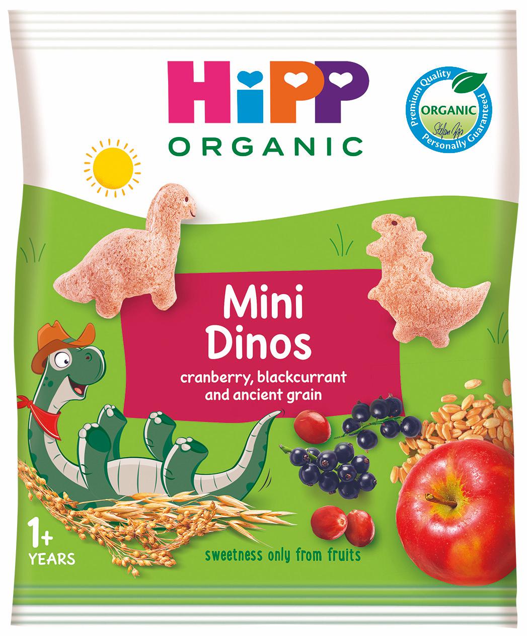 Gerolymatos International OTC Παιδικά Μίνι Δεινοσαυράκια με Φρούτα Hipp (30g)