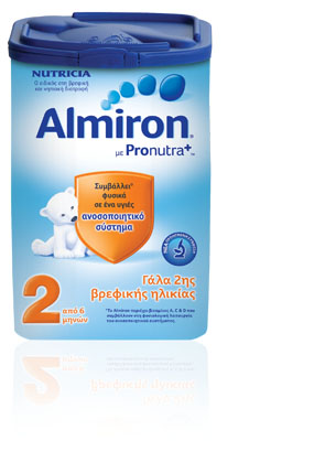 Γάλα 2ης Βρεφικής Ηλικίας σε Σκόνη Almiron 2 Nutricia (800g)