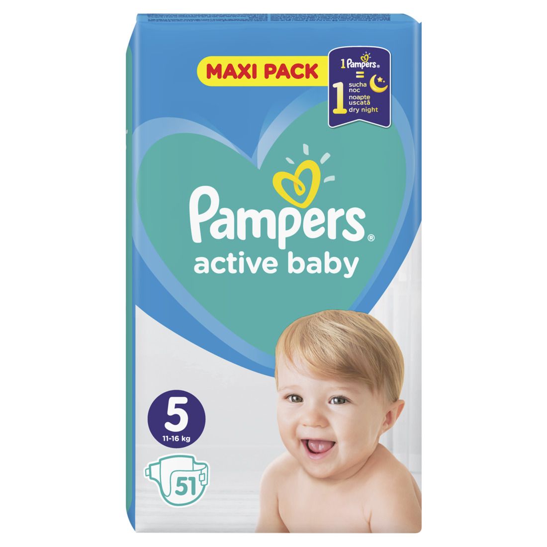 Pampers hot sale active 5