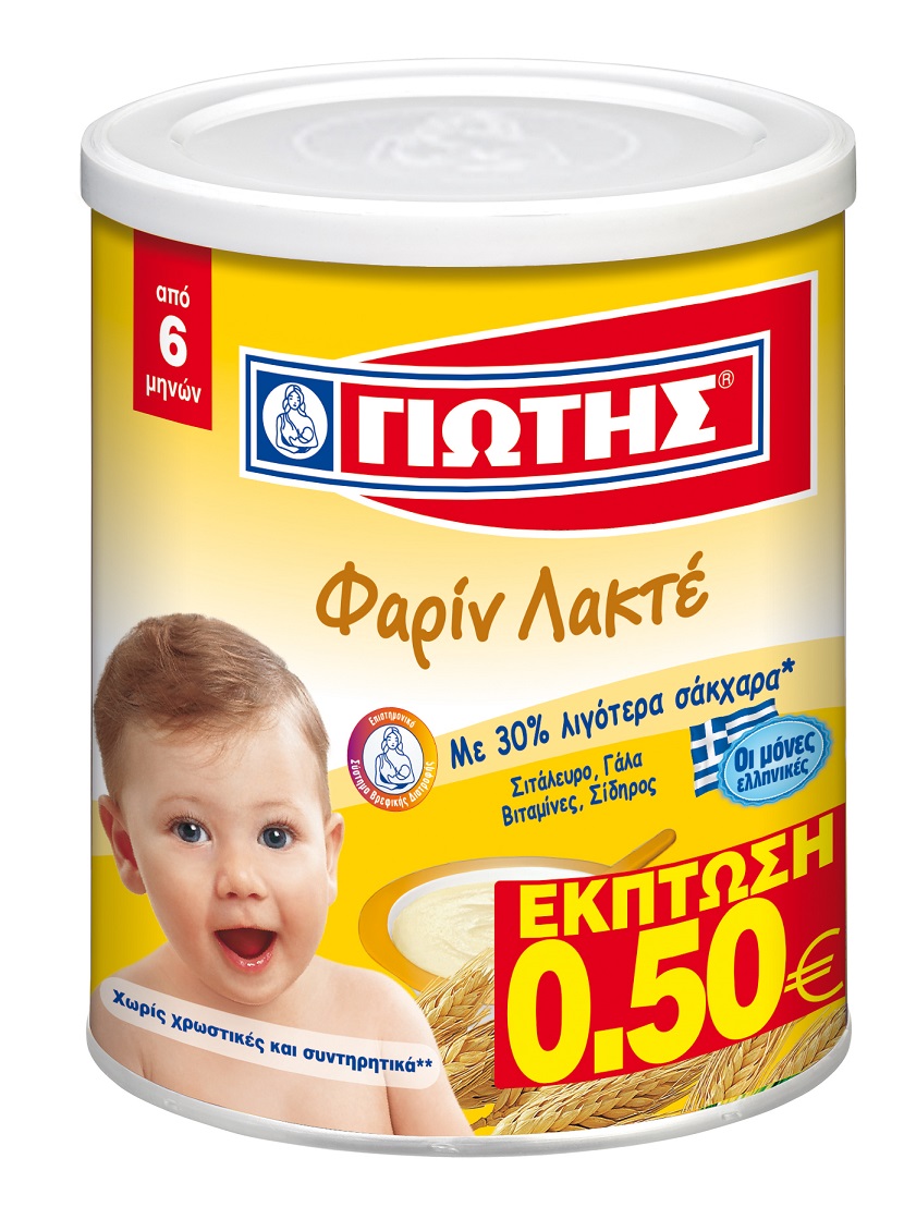 Φαρίν Λακτέ Γιώτης (300 g) -0,50€