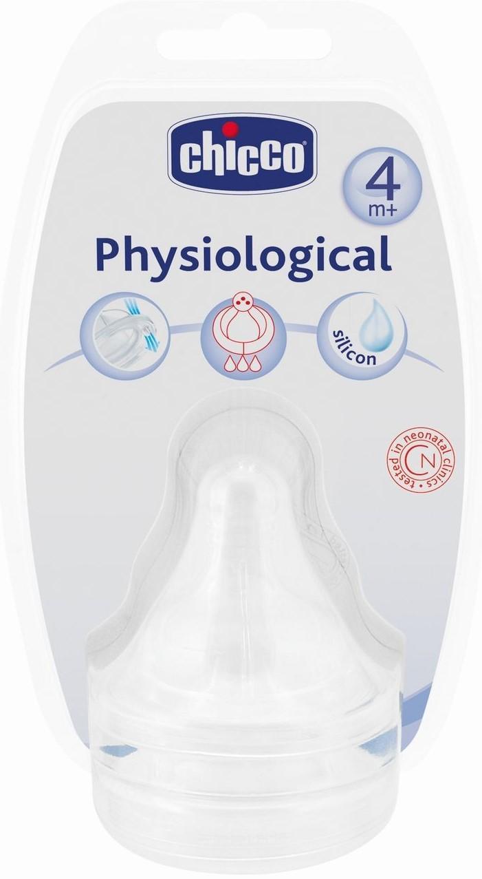 Θηλή για Μπιμπερό (4+μηνών) Chicco (2 τεμ)