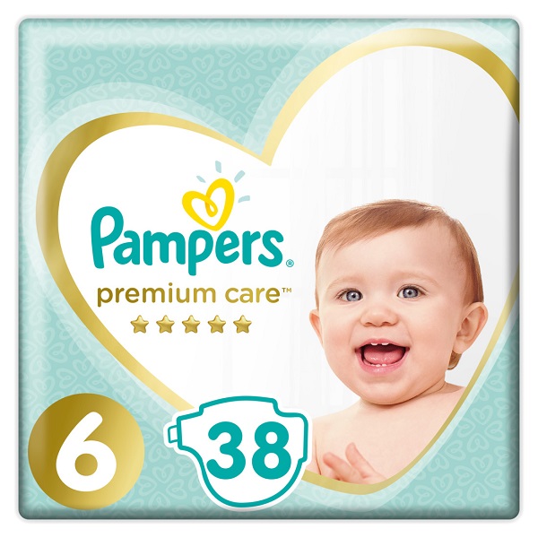 Pampers size 6 hotsell premium
