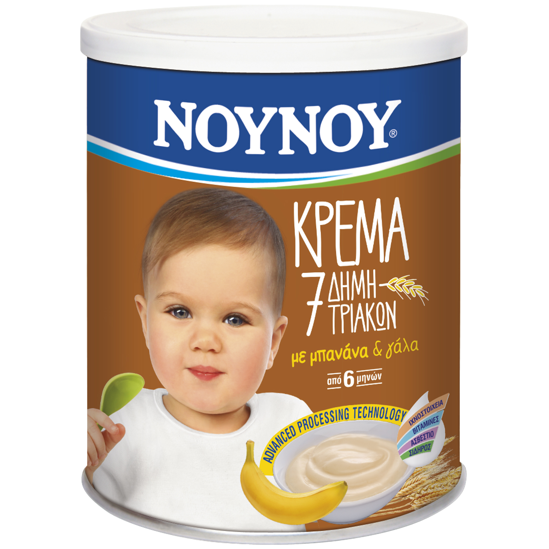 FrieslandCampina Hellas Κρέμα 7 Δημητριακών ΝΟΥΝΟΥ (300 g)