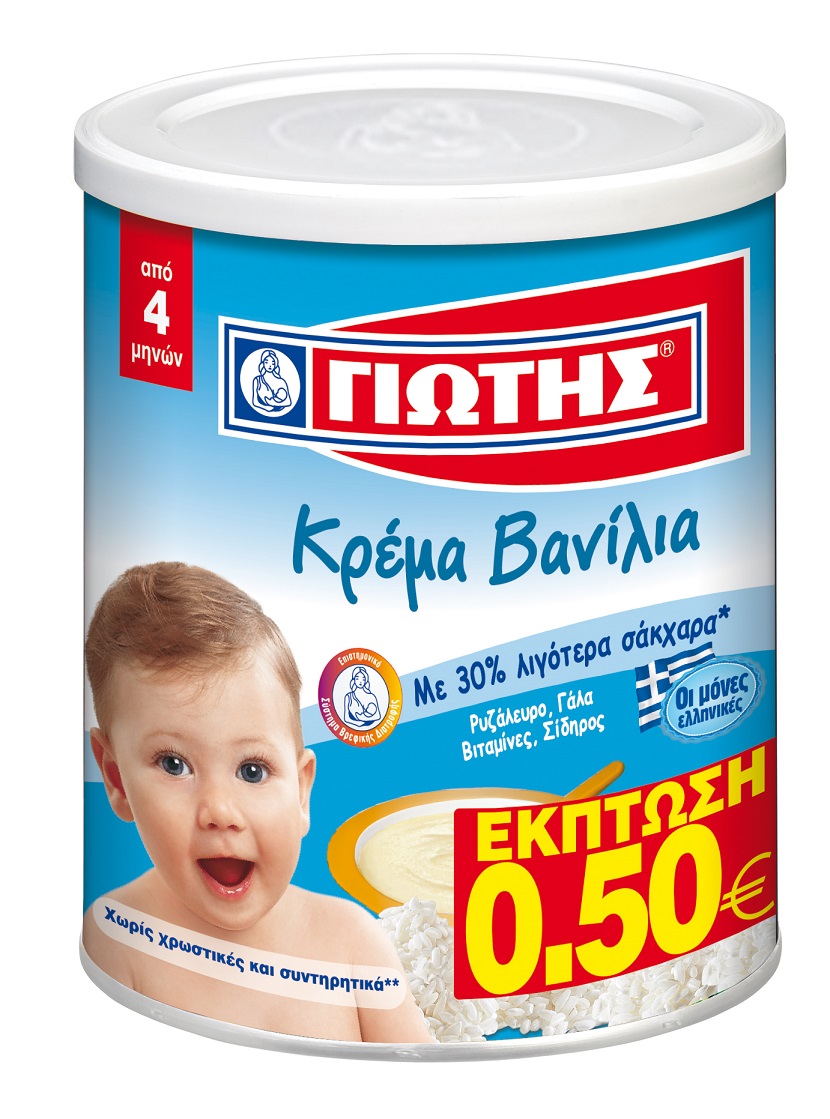 Κρέμα Βανίλια Γιώτης (300 g) -0,50€