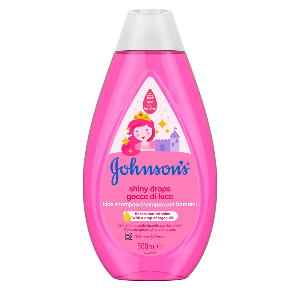 Σαμπουάν Shiny Drops Kids Johnson’s (500ml)
