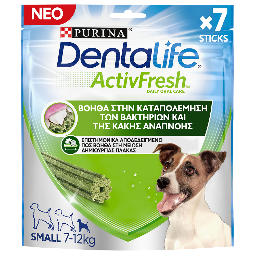 Nestle Σνακ Dentalife Activefresh Small (115g)