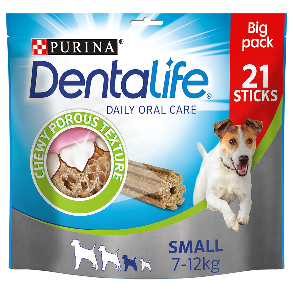 Nestle Σνακ Dentalife Maxi Pack Small (7-12Kg) Purina (345g)