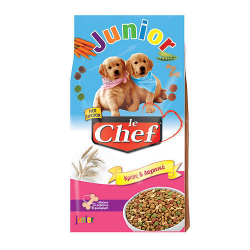 Ξηρή Τροφή Σκύλου με Κρέας και Λαχανικά Le Chef (2 kg)