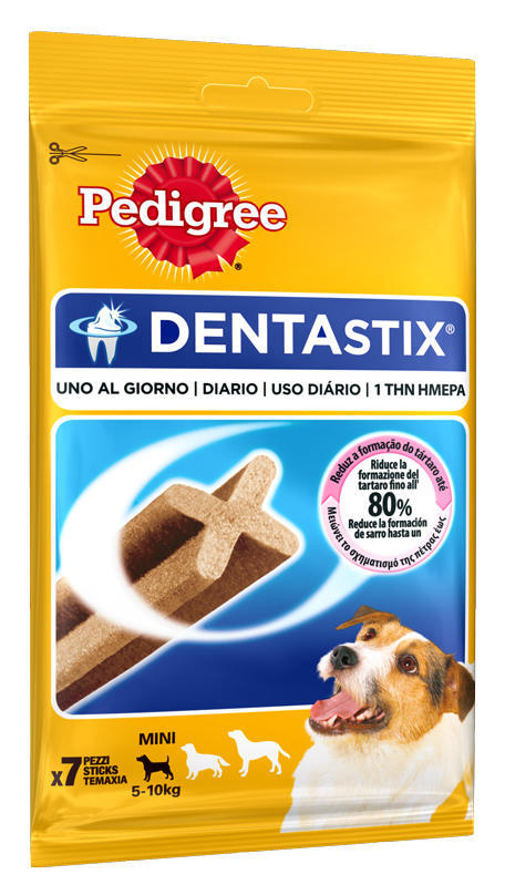 Σνακ για Μικρόσωμους Σκύλους Dentastix Pedigree (110 g)