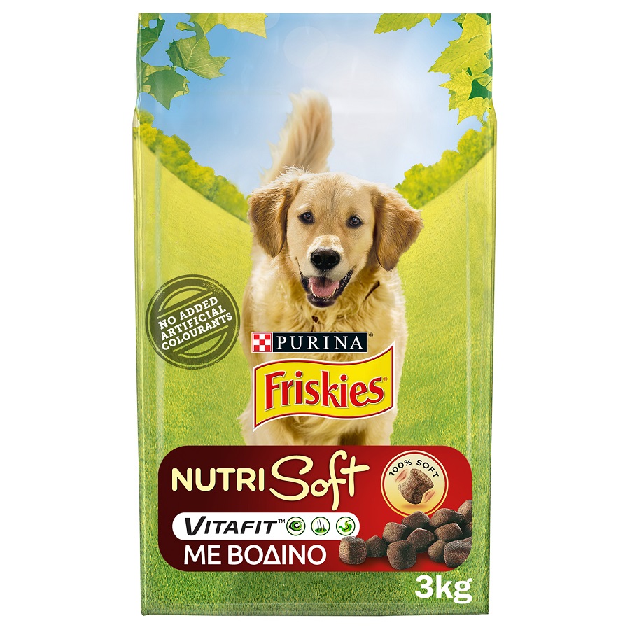 Ξηρά Τροφή Βοδινό Friskies Nutri Soft (3 Κg)