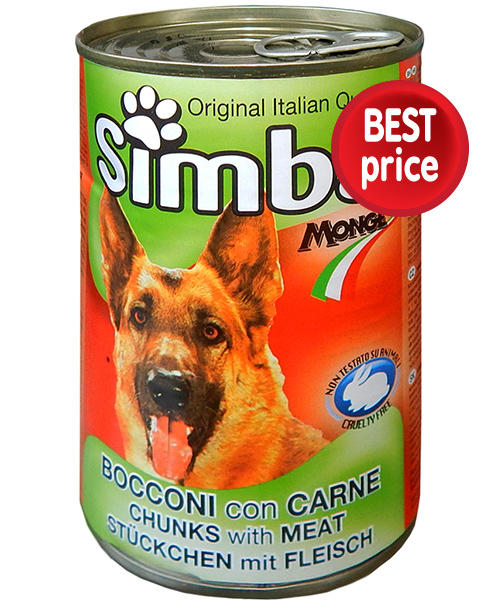 Simba Κονσέρβα σκύλου με Βοδινό Simba (415g)