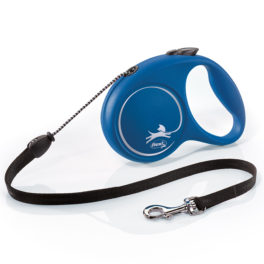 PETLINE Πτυσσόμενος Οδηγός Μπλε 5μ Fun M Cord Flexi (1τεμ)