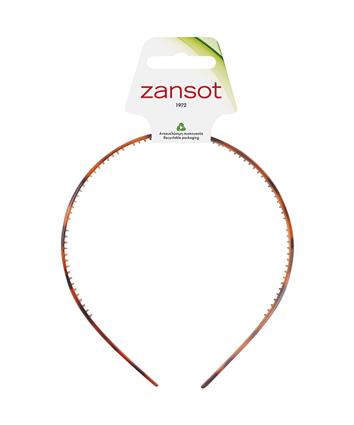 Zan Sot Στέκα Κλασσική για τα Μαλλιά (8mm) Ταρταρούγα Zan Sot
