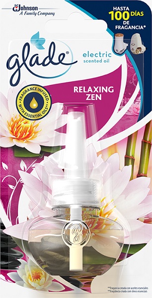 Ανταλλακτικό Ηλεκτρικού Αρωματικού Relaxing Zen Scented Oil Glade (20ml)