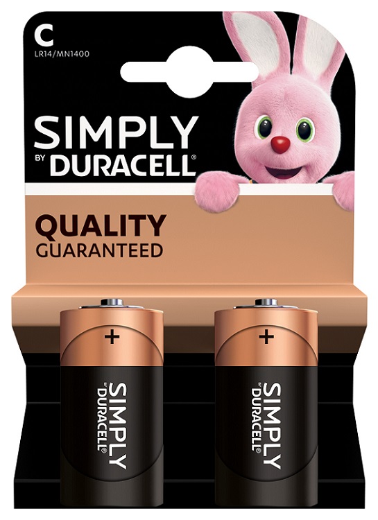 Duracell Μπαταρίες C, Duracell (2τεμ.)