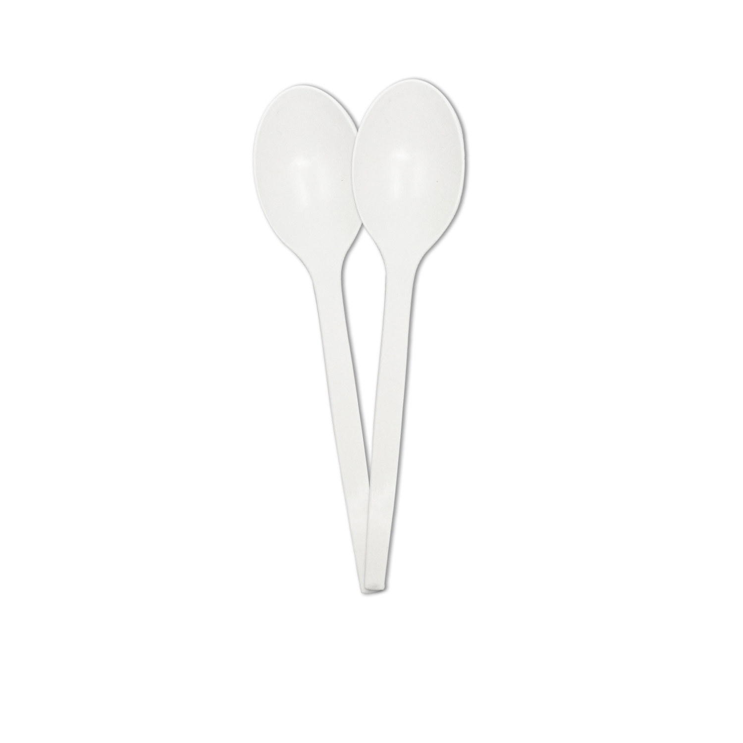 Procos Κουτάλια Πλαστικά Πολλαπλών Χρήσεων Λευκά Kokliko (10τεμ)