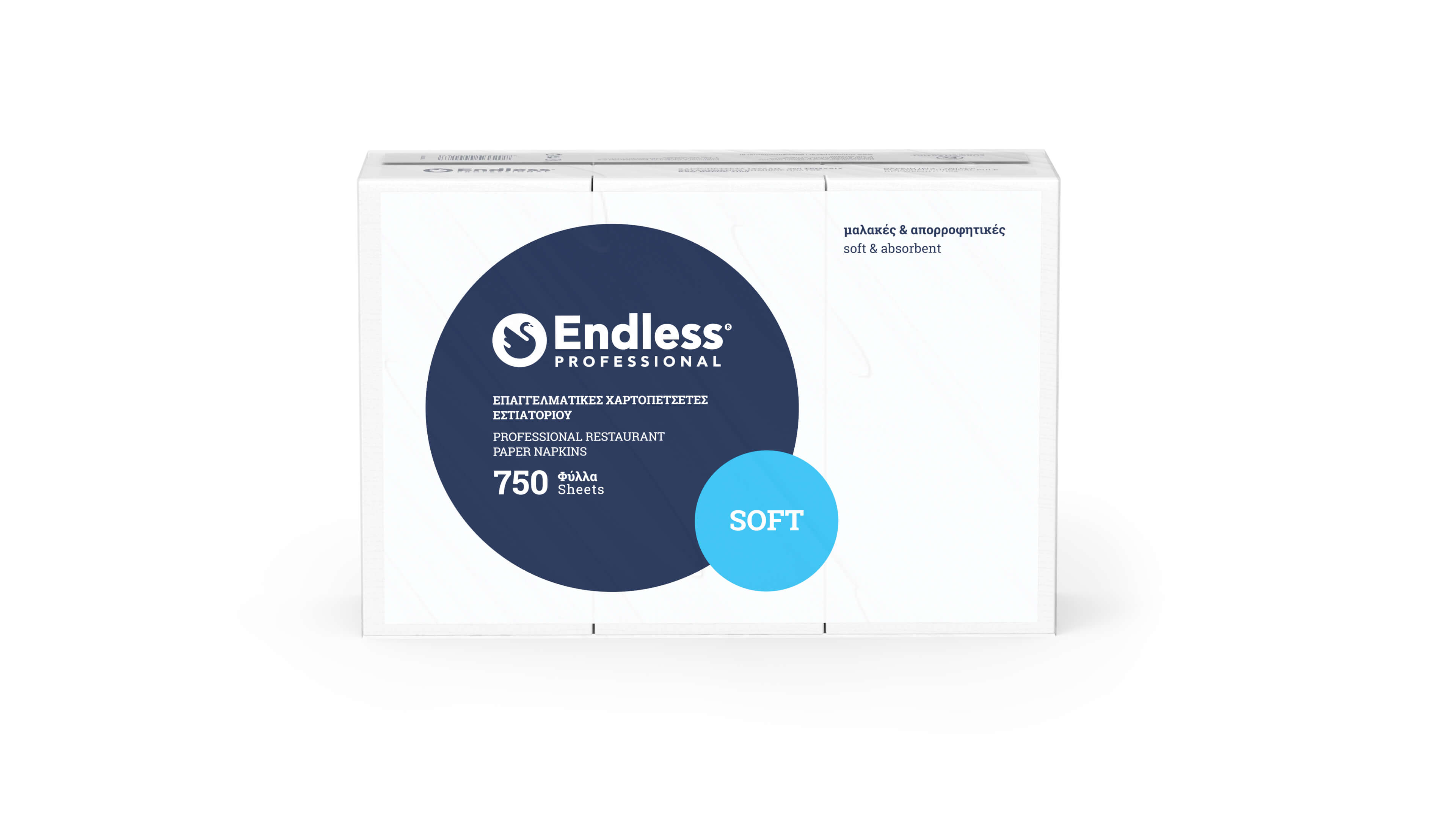 Χαρτοπετσέτα Εστιατορίου Λευκή 750Φύλλα Professional Endless (24×24)