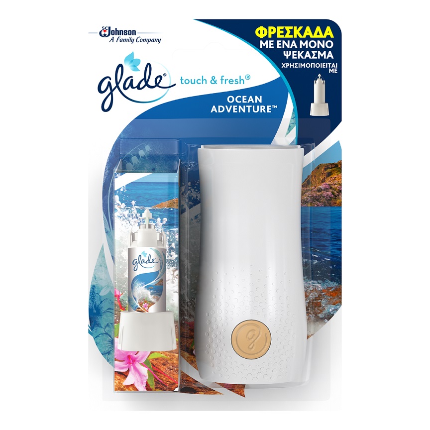 Αρωματικό Χώρου Touch & Fresh Ocean Adventure Glade (1 τεμ)