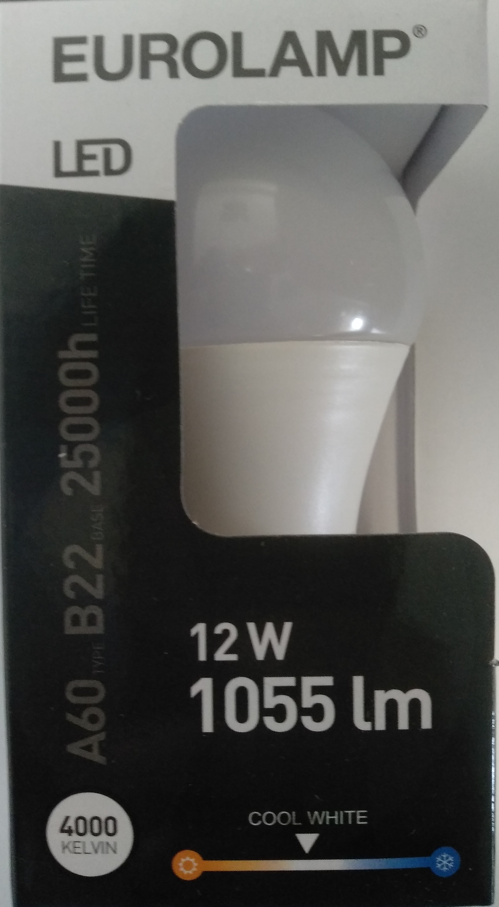 Λάμπα Led 12W B22 Eurolamp (1 τεμ)