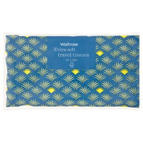 Χαρτομάντηλα Πολυτελείας Λευκά 50sh Waitrose (1 τεμ)