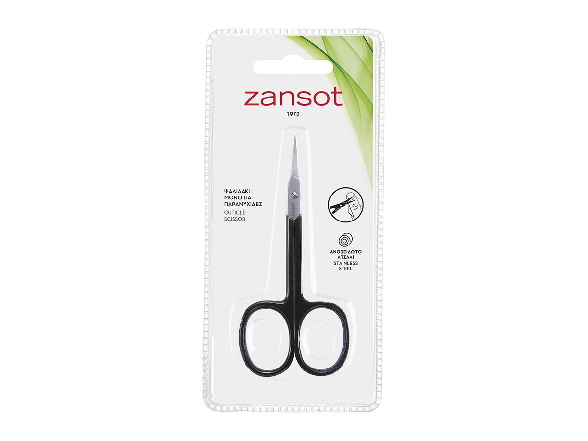 Zan Sot Ψαλιδάκι Παρανυχίδων Μαύρο Zan Sot