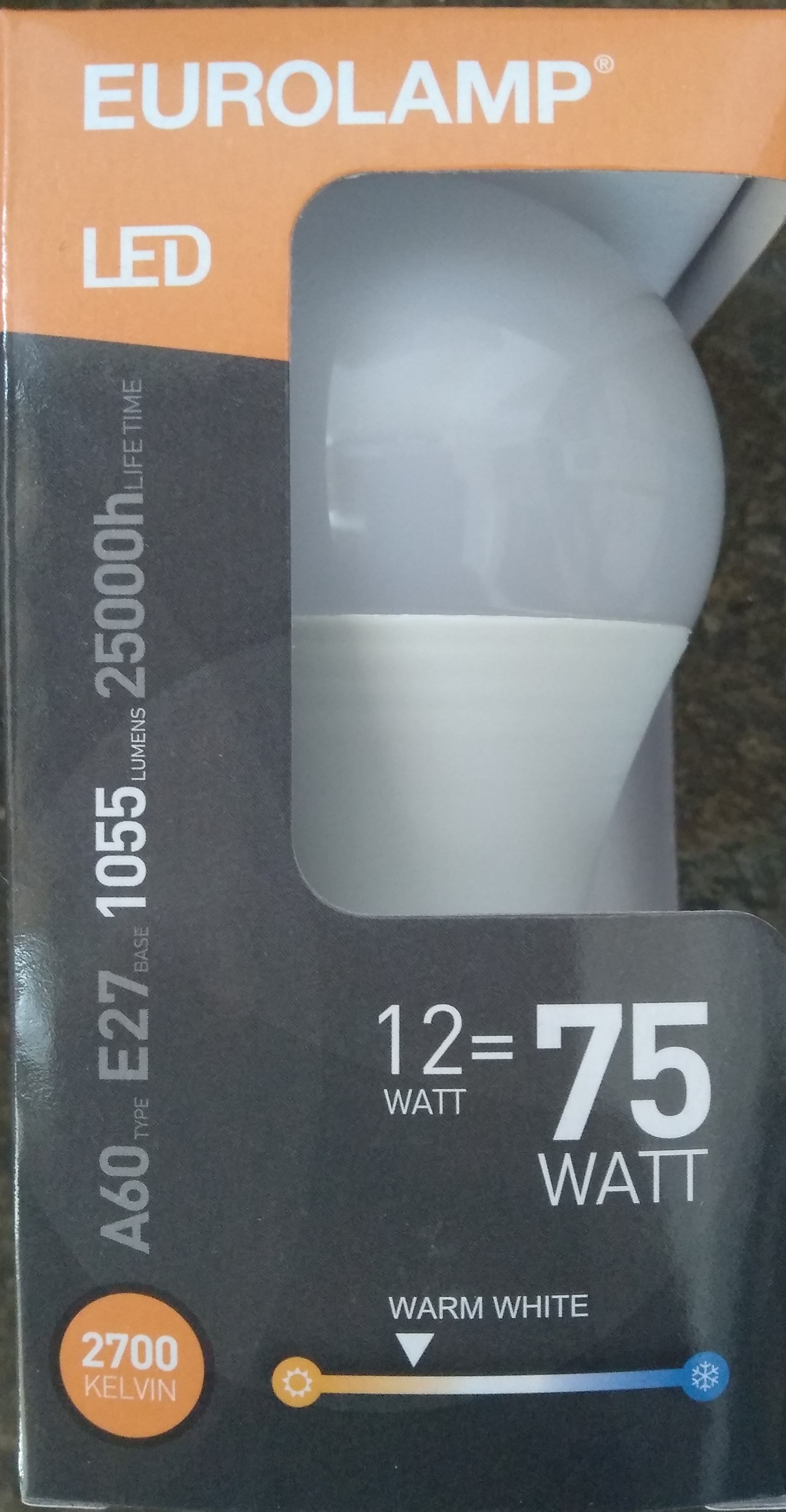 Λάμπα Led 12W E27 Eurolamp (1 τεμ)