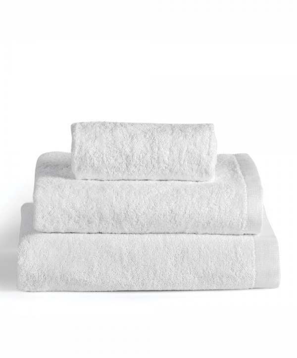 Κέντια Πετσέτα Χεριών Lavette Λευκό Brand Snow (30x30) Kentia (1 τεμ)
