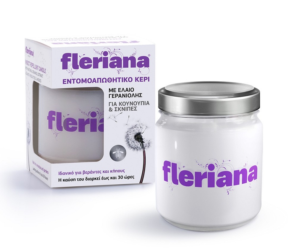 Εντομοαπωθητικό Κερί Fleriana (1 τεμ)